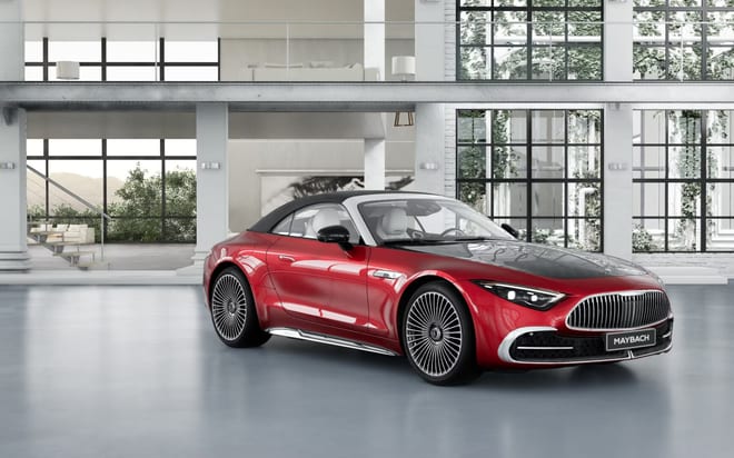 Mercedes-Maybach SL 680, convertible